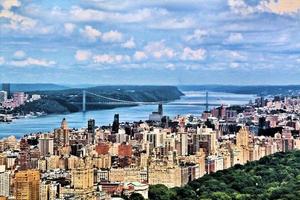 uma vista panorâmica da cidade de nova york nos eua foto