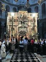 jerusalém em israel em maio de 2019 uma vista da igreja do santo seplecre em jerusalém foto