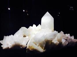 cristal de rocha branco foto