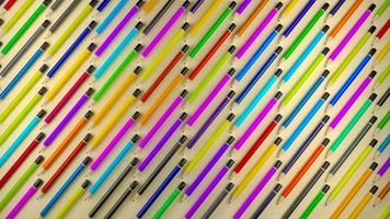 padrão de lápis de cor foto
