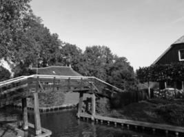 Giethoorn na Holanda foto