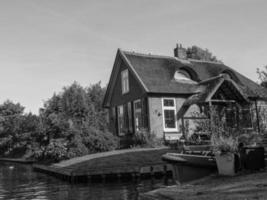 Giethoorn na Holanda foto