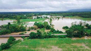 inundação na Tailândia foto