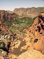 paisagem do rio marroquino foto