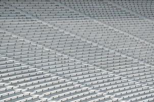 assentos no estádio foto