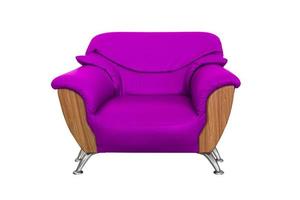 sofá roxo moderno foto