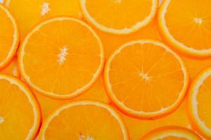 fruta em fatias de laranja foto