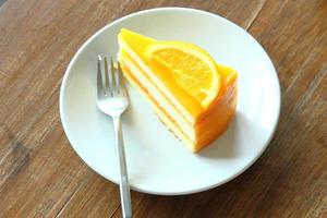 bolo de laranja foto