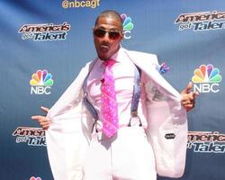 los angeles - 8 de fevereiro - nick cannon no americas got talent photocall no dolby theater em 8 de abril de 2015 em los angeles, ca foto