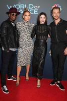 los angeles - 1 de maio ne-yo, jennifer lopez, jenna dewan, derek hough no evento world of dance fyc no saban center, tv academy em 1 de maio de 2018 em north hollywood, ca foto