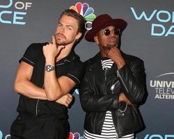 los angeles - 1 de maio derek hough, ne-yo no evento world of dance fyc no saban center, tv academy em 1 de maio de 2018 em north hollywood, ca foto