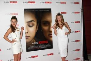 los angeles - 27 de março - lexi ainsworth, caçador rei na exibição de uma garota como ela nos teatros arclight hollywood em 27 de março de 2015 em los angeles, ca foto