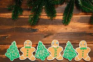 biscoitos de gengibre de natal foto