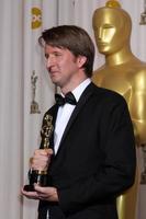 los angeles - 27 - tom hooper na sala de imprensa no 83º academy awards no teatro kodak, hollywood e highland em 27 de fevereiro de 2011 em los angeles, ca foto