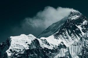 pico de mt. Everest foto
