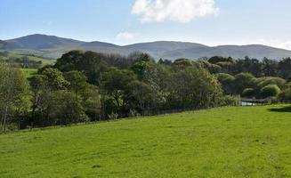 paisagem deslumbrante no distrito dos lagos da inglaterra foto