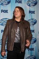 los angeles, 21 de maio - caleb johnson, vencedor american idol at the american idol season 13 finale no nokia theatre at la live em 21 de maio de 2014 em los angeles, ca foto