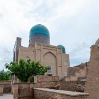 o complexo memorial shahi zinda em samarcanda, uzbequistão foto