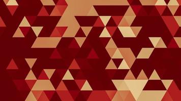 mosaico triangular de fundo geométrico abstrato padrão poligonal vermelho, perfeito para site, celular, aplicativo, anúncio, mídia social foto