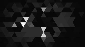 padrão poligonal preto e branco mosaico triangular abstrato de fundo geométrico, perfeito para site, celular, aplicativo, anúncio, mídia social foto