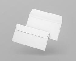 design de maquete de envelope