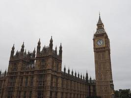 casas do parlamento em Londres foto