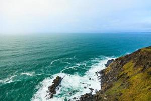 paisagem irlandesa. Coast Atlantic Coast County Cork, Irlanda