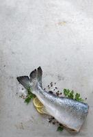 salmão fresco foto