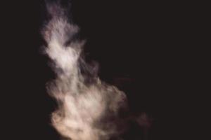 vapor no quarto escuro filtrado foto