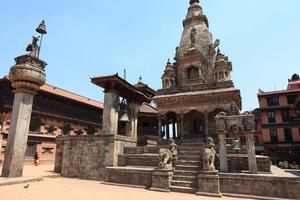 bhaktapur tempelstadt em kathmandu nepal foto