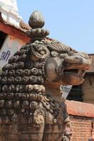 tempelstadt bhaktapur em kathmandu nepal foto