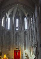 interior da catedral, los santos justos, alcala de henares, foto