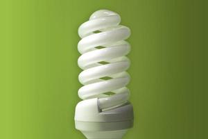 lâmpada ecológica foto