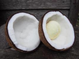 coco e botão de coco