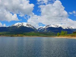 vista das montanhas colorado foto