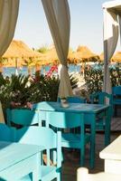restaurante com vista panorâmica da praia
