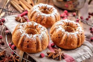muffins de natal