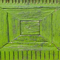 textura de madeira velha verde foto
