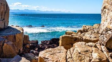 baía de plettenberg, ilha beacon, litoral foto