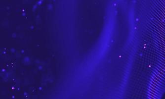 fundo de galáxia ultra violeta. universo de ilustração de fundo espacial com nebulosa. fundo de tecnologia roxo de 2018. conceito de inteligência artificial foto