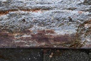 close-up de granito e texturas mistas enferrujadas e materiais em alta resolução foto