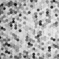 Mosaico de favo de mel futurista de renderização 3D, abstrato. estrutura celular de malha geométrica realista. fundo de ficção científica com grade hexagonal. foto
