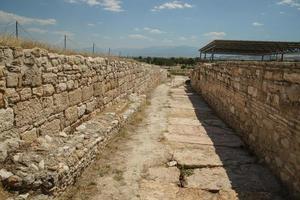 tripolis na antiga cidade meandro em denizli, turkiye foto