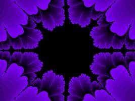 fundo de fractal violeta foto