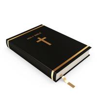bíblia sagrada isolada no fundo branco