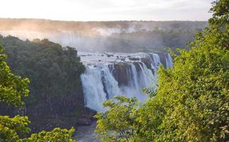 Parque Nacional das Cataratas do Iguaçu no lado do Brasil foto