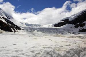 campo de gelo columbia - geleira athabasca