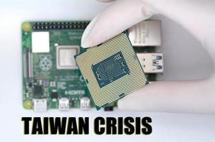 crise global de escassez de chips devido à guerra de taiwan foto