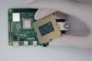 micro chip, tecnologia de semicondutores de taiwan foto