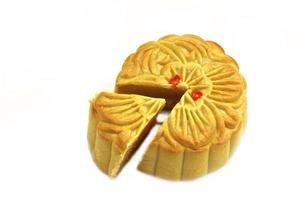 mooncake chinês foto